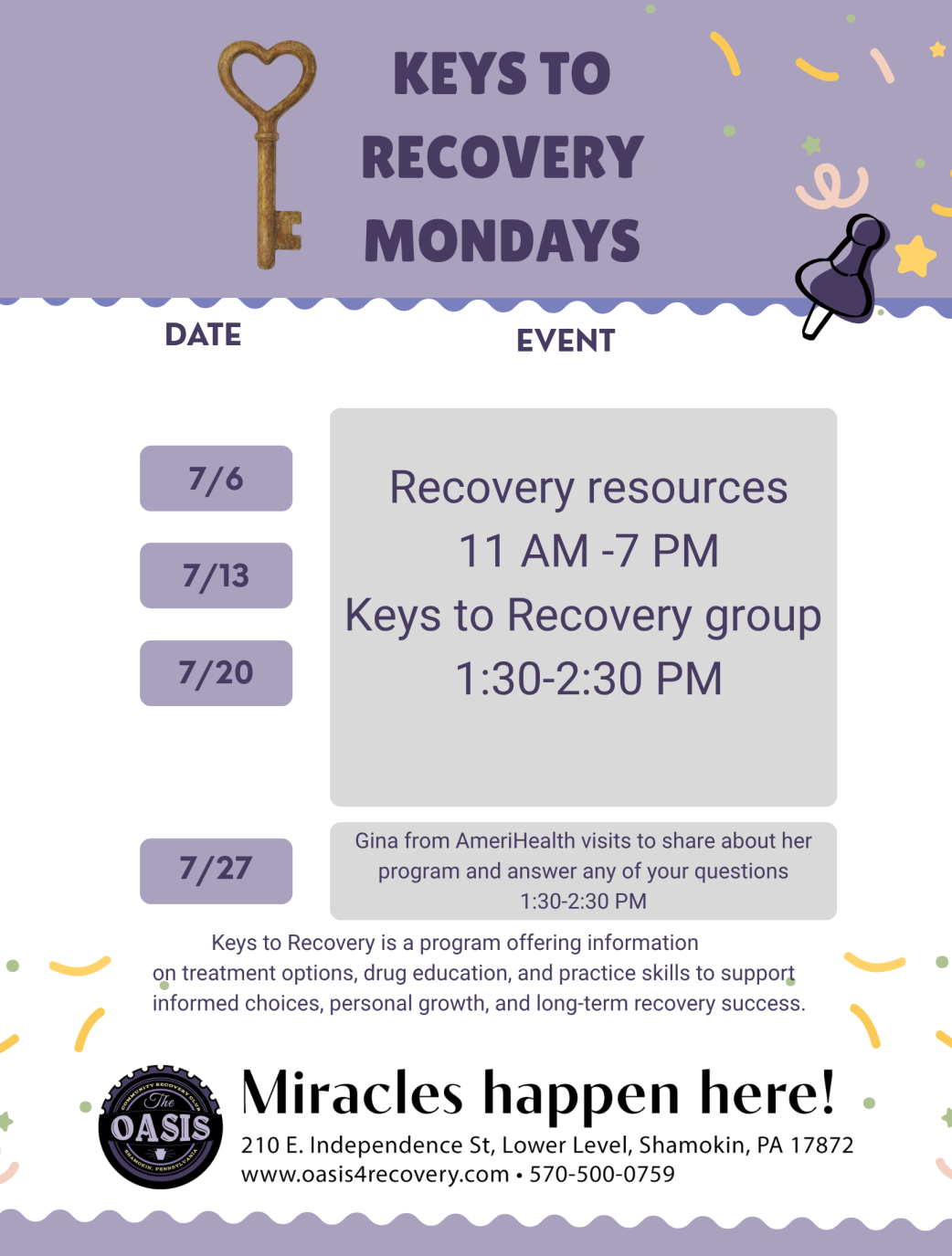 MONDAY JULY